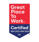 Great Place to work® Certified